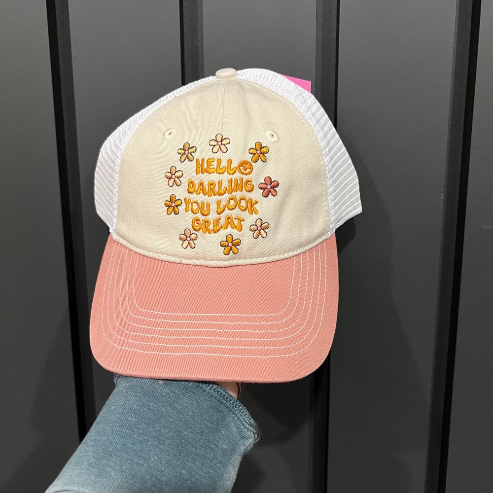 Pink and Cream Simply Southern Hat